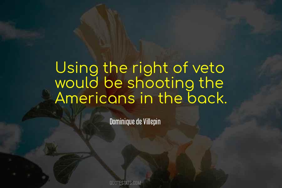 Quotes About Veto #608837