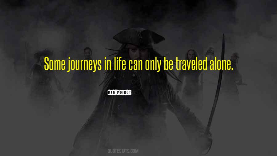 Quotes About Traveling Alone #1086441