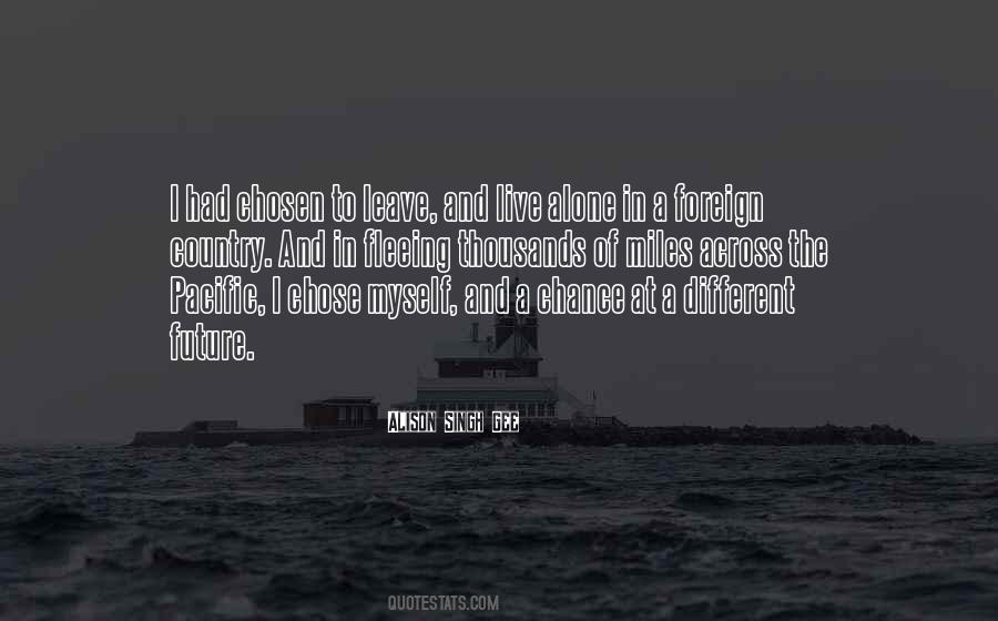 Quotes About Traveling Alone #329594