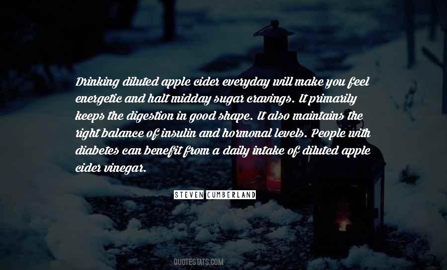 Quotes About Sugar Intake #249236