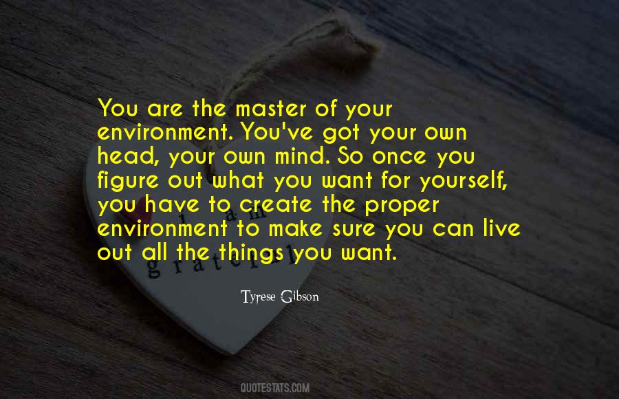 Your Environment Quotes #289988