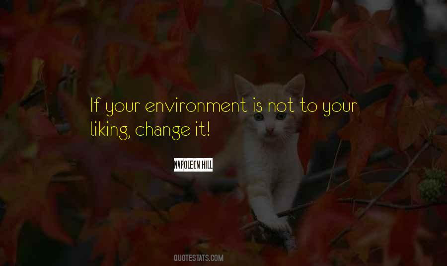 Your Environment Quotes #30734