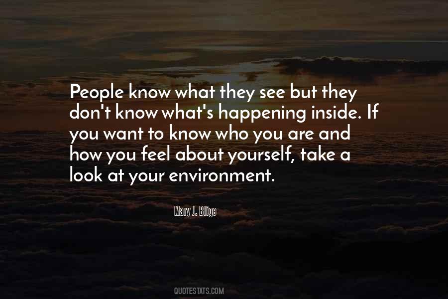 Your Environment Quotes #398657