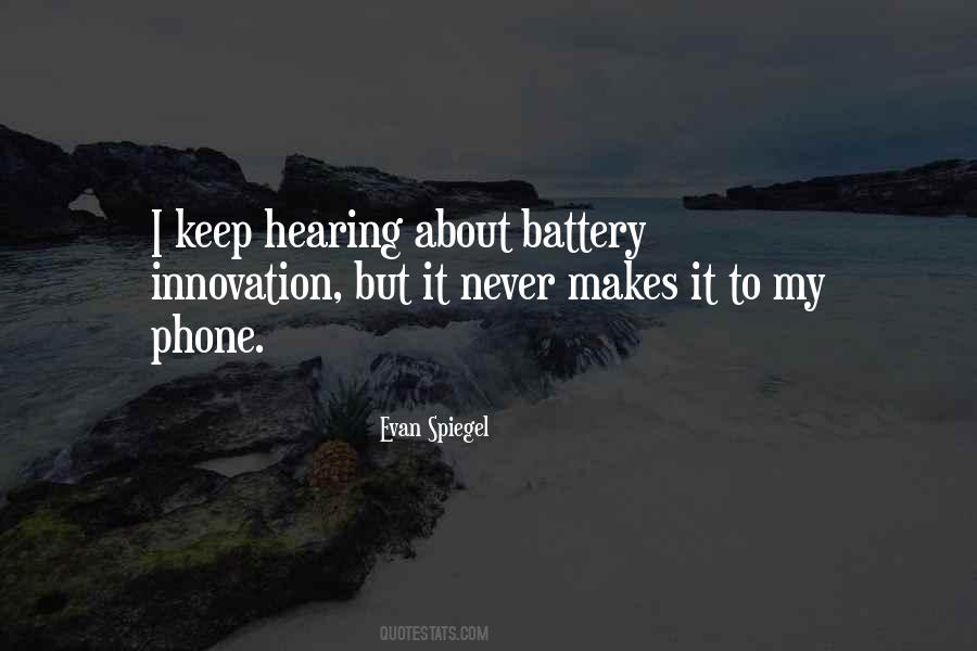 Quotes About Battery #1044945