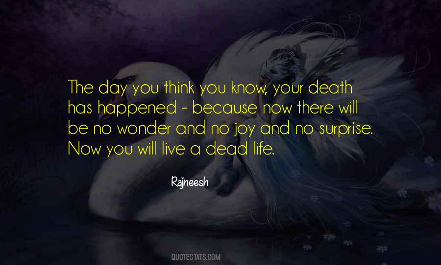 Your Death Quotes #1205653