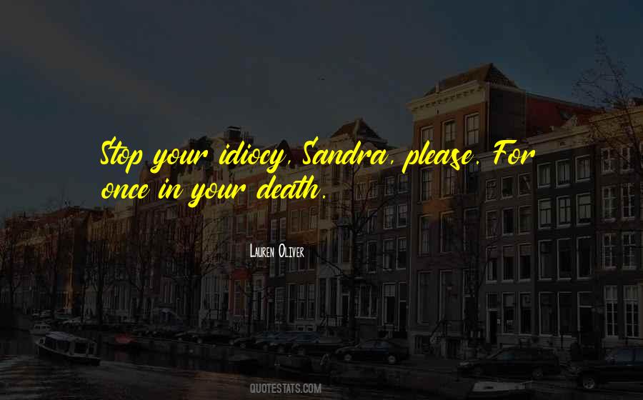 Your Death Quotes #1599235