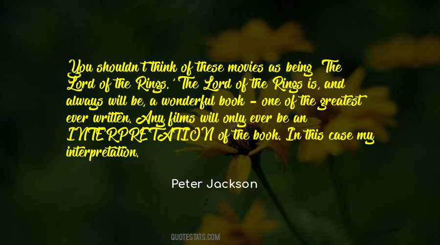 Quotes About The Lord Of The Rings #1792781