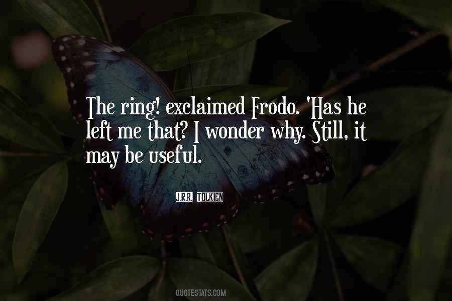 Quotes About The Lord Of The Rings #30600
