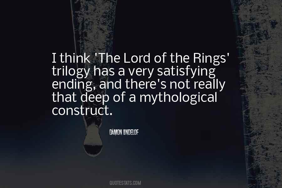 Quotes About The Lord Of The Rings #964228