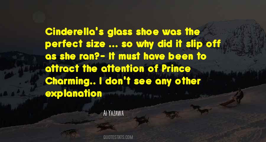 Quotes About Cinderella Shoes #591077