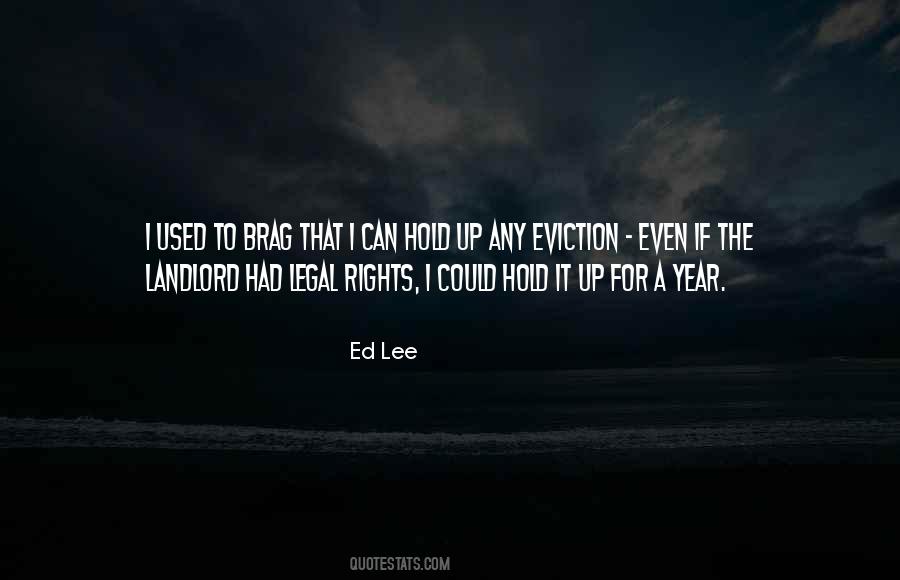 Quotes About Eviction #414235