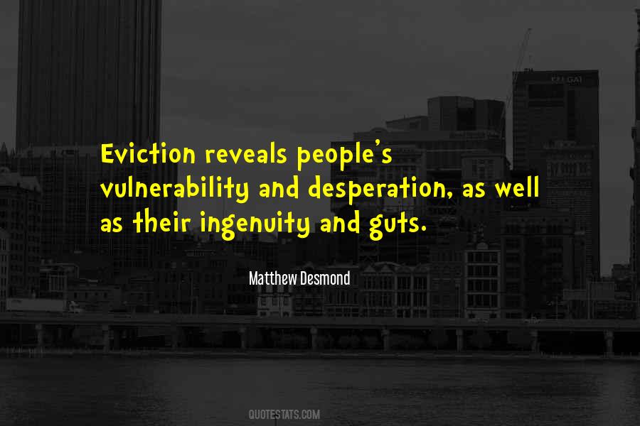 Quotes About Eviction #754776