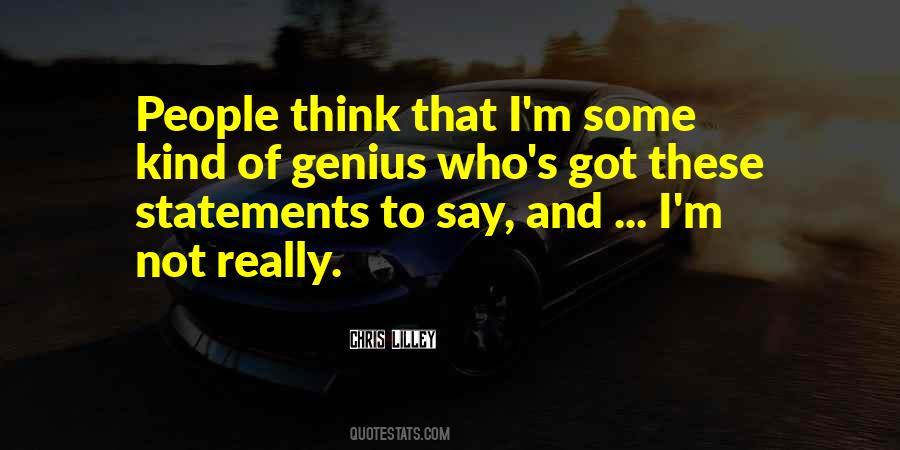 Genius People Quotes #498531