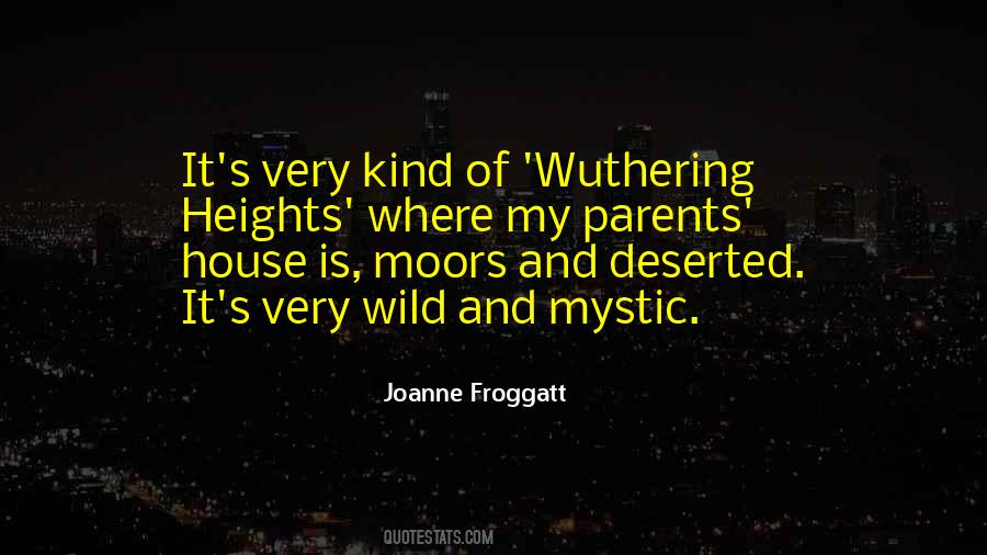 Moors Wuthering Heights Quotes #986547