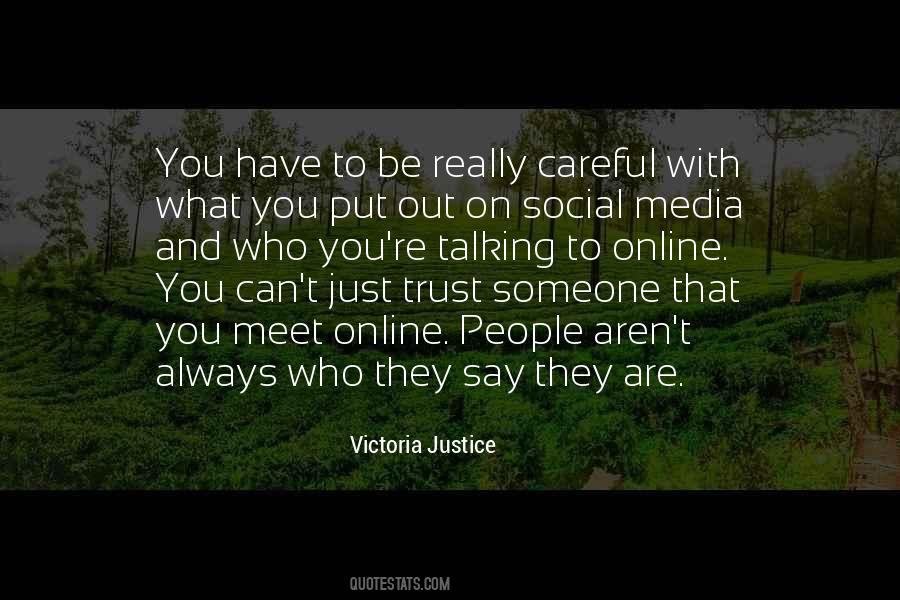 Quotes About Who You Trust #61859