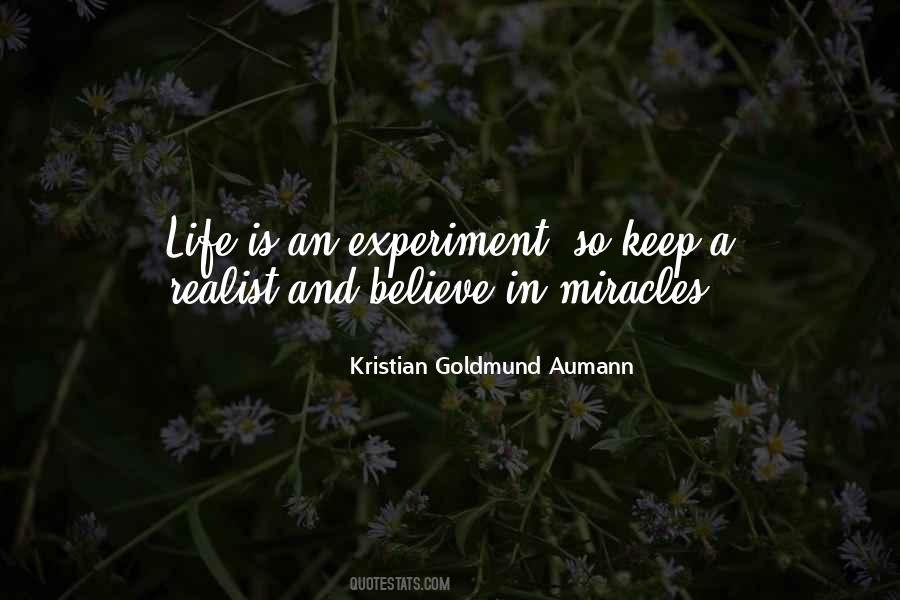 Quotes About Believe In Miracles #1226893