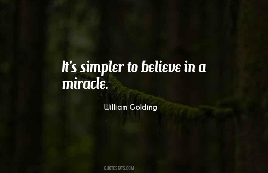 Quotes About Believe In Miracles #622539