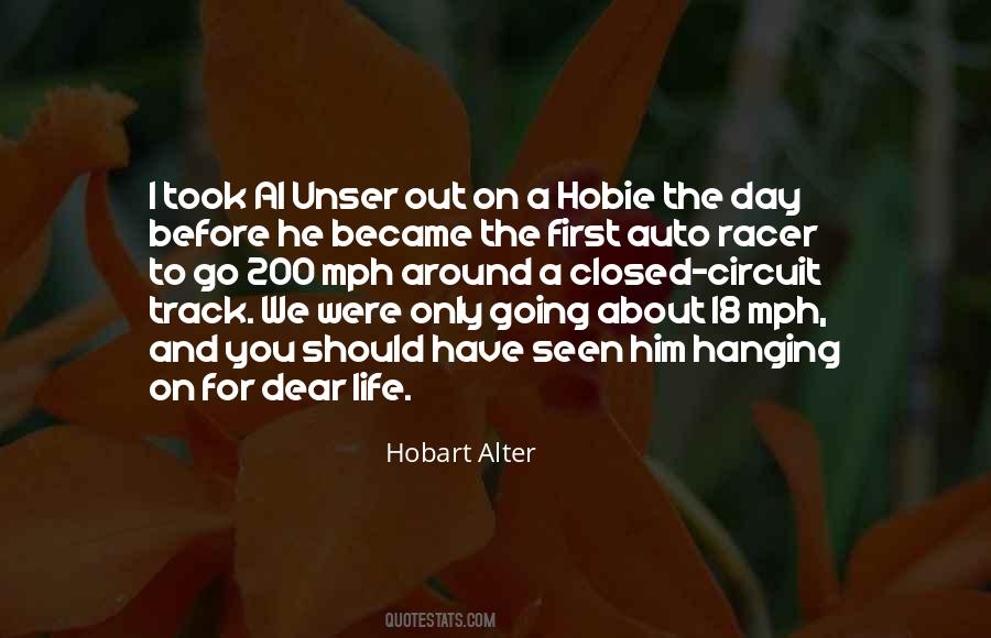 Quotes About Hanging On To Life #823541