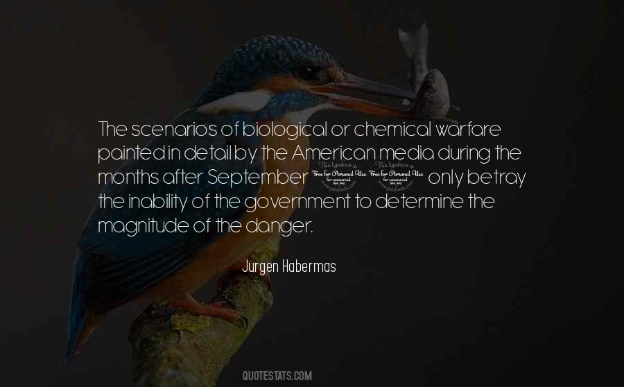 Quotes About Biological Warfare #1869567