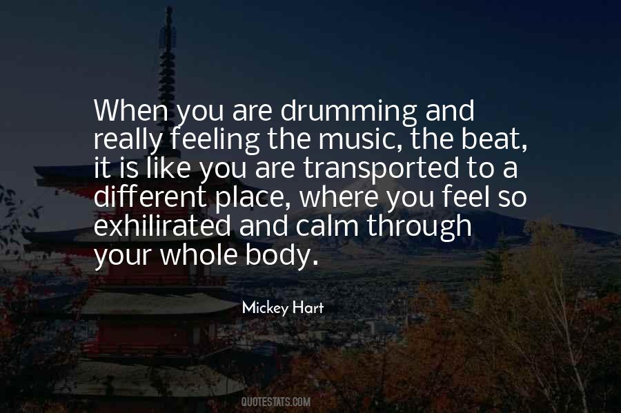 Quotes About Drumming #1667063
