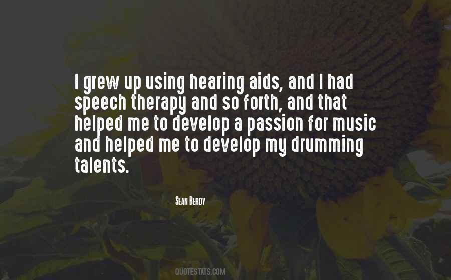 Quotes About Drumming #314339