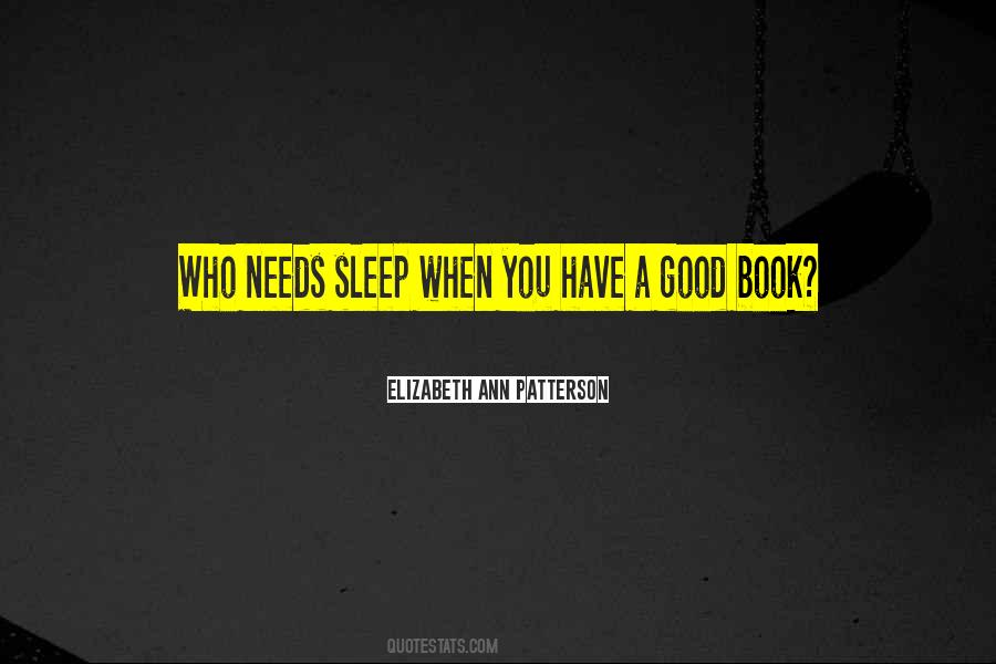 Sleep Book Quotes #162522