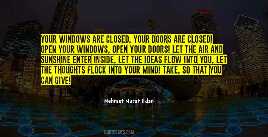 Quotes About Closed Windows #974576