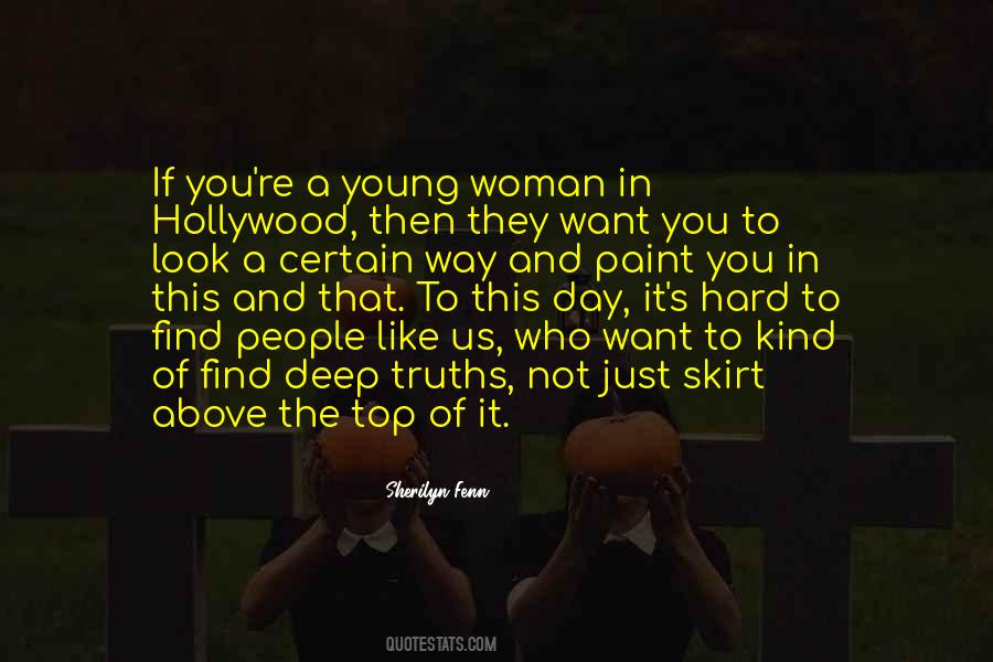 Deep Woman Quotes #1118152