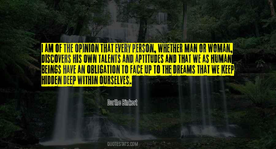 Deep Woman Quotes #1646096