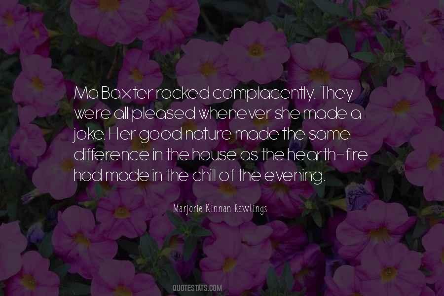 Quotes About Baxter #40348