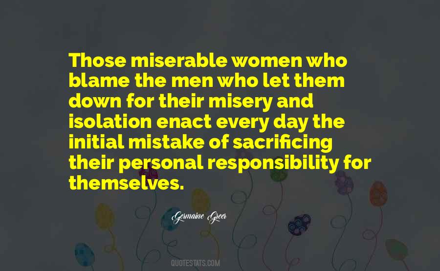 Quotes About Blame And Responsibility #1721848