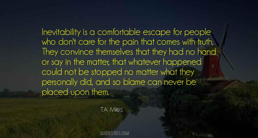 Quotes About Blame And Responsibility #955836