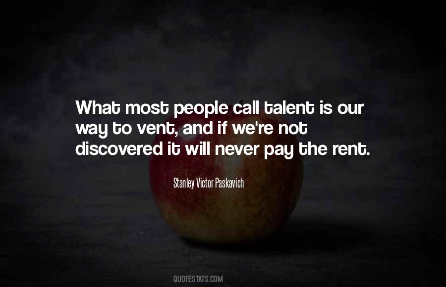 Pay Your Rent Quotes #566689
