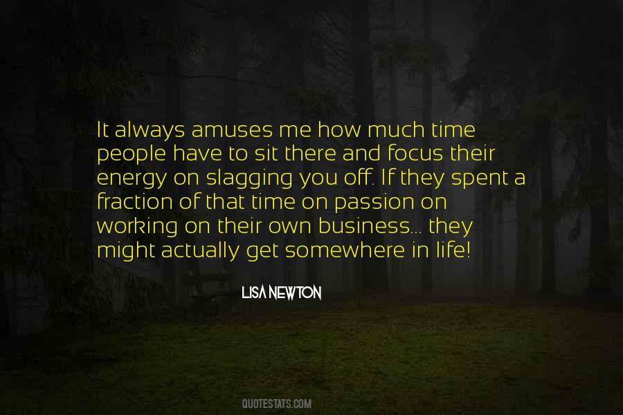 Quotes About Focus In Business #1125963