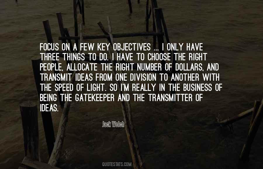 Quotes About Focus In Business #1656712