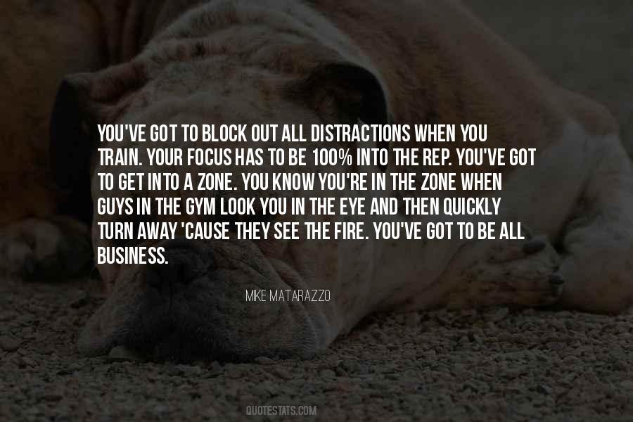 Quotes About Focus In Business #917950