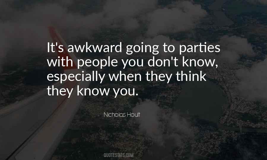 Quotes About Awkward #1218425