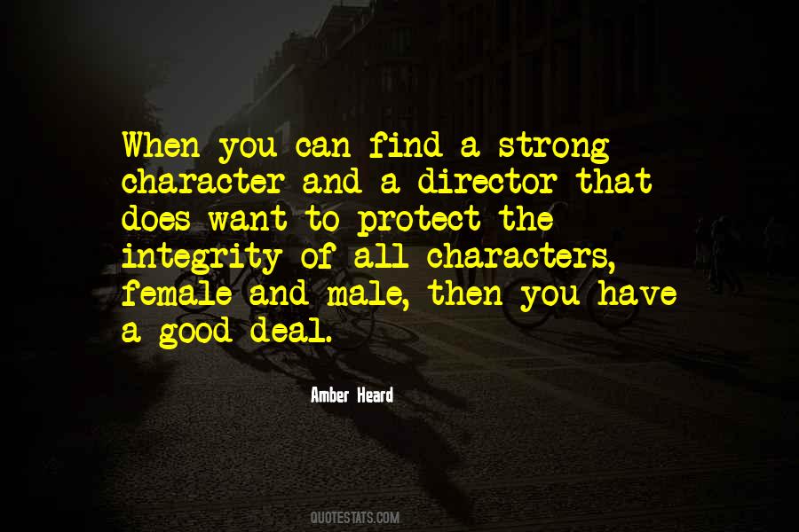 Integrity Character Quotes #673673
