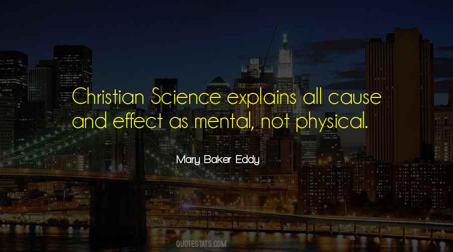 Quotes About Christian Science #950368