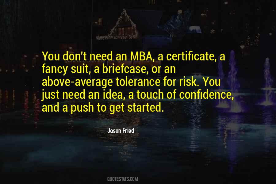 An Mba Quotes #1749883