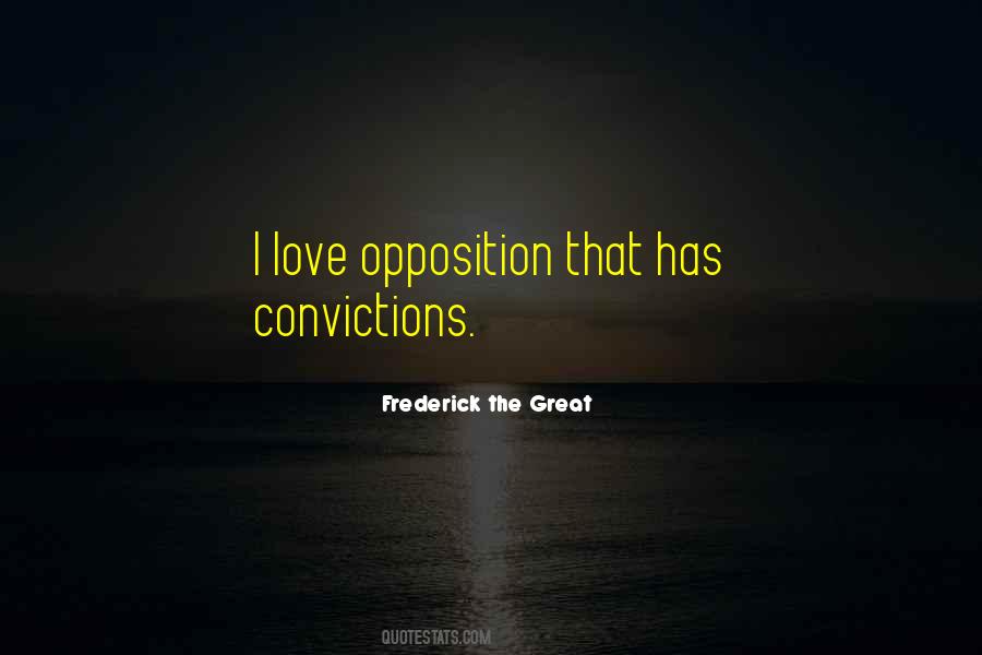 Love Conviction Quotes #1266170