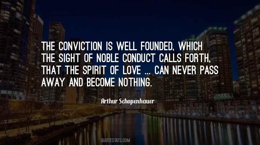 Love Conviction Quotes #811011