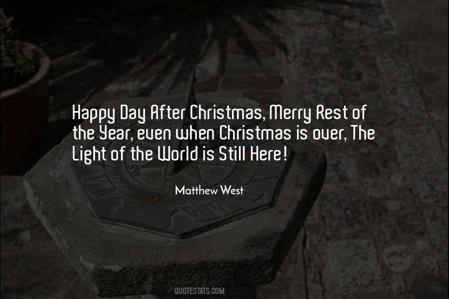 Quotes About Day After Christmas #1184418