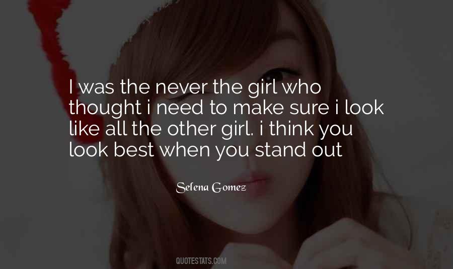 Other Girl Quotes #982421