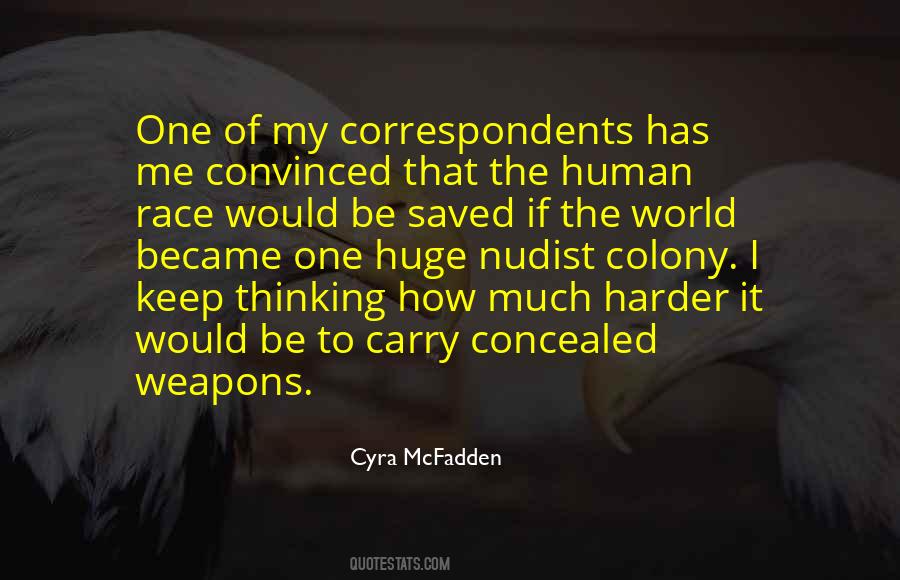 Quotes About Concealed Weapons #1052832