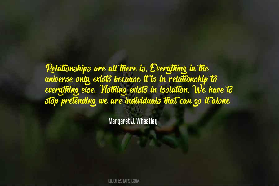 Nothing Exists Quotes #139238