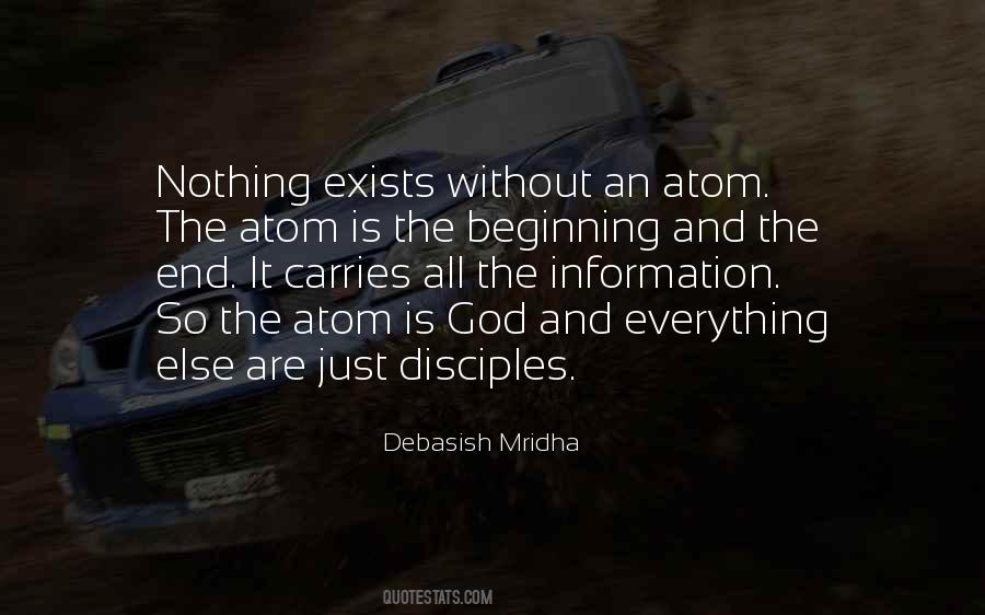 Nothing Exists Quotes #625185