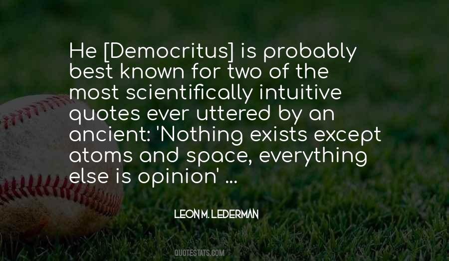 Nothing Exists Quotes #709077