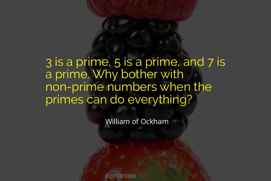 Quotes About Primes #1149072