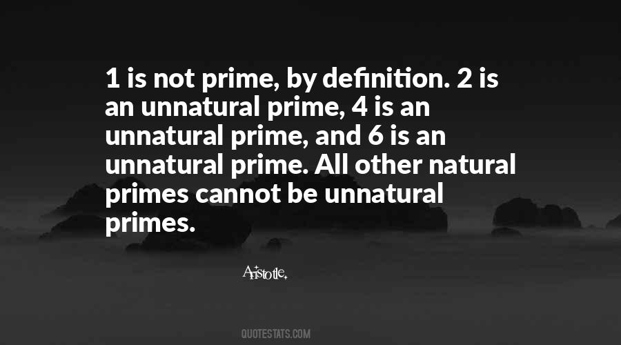 Quotes About Primes #1304701